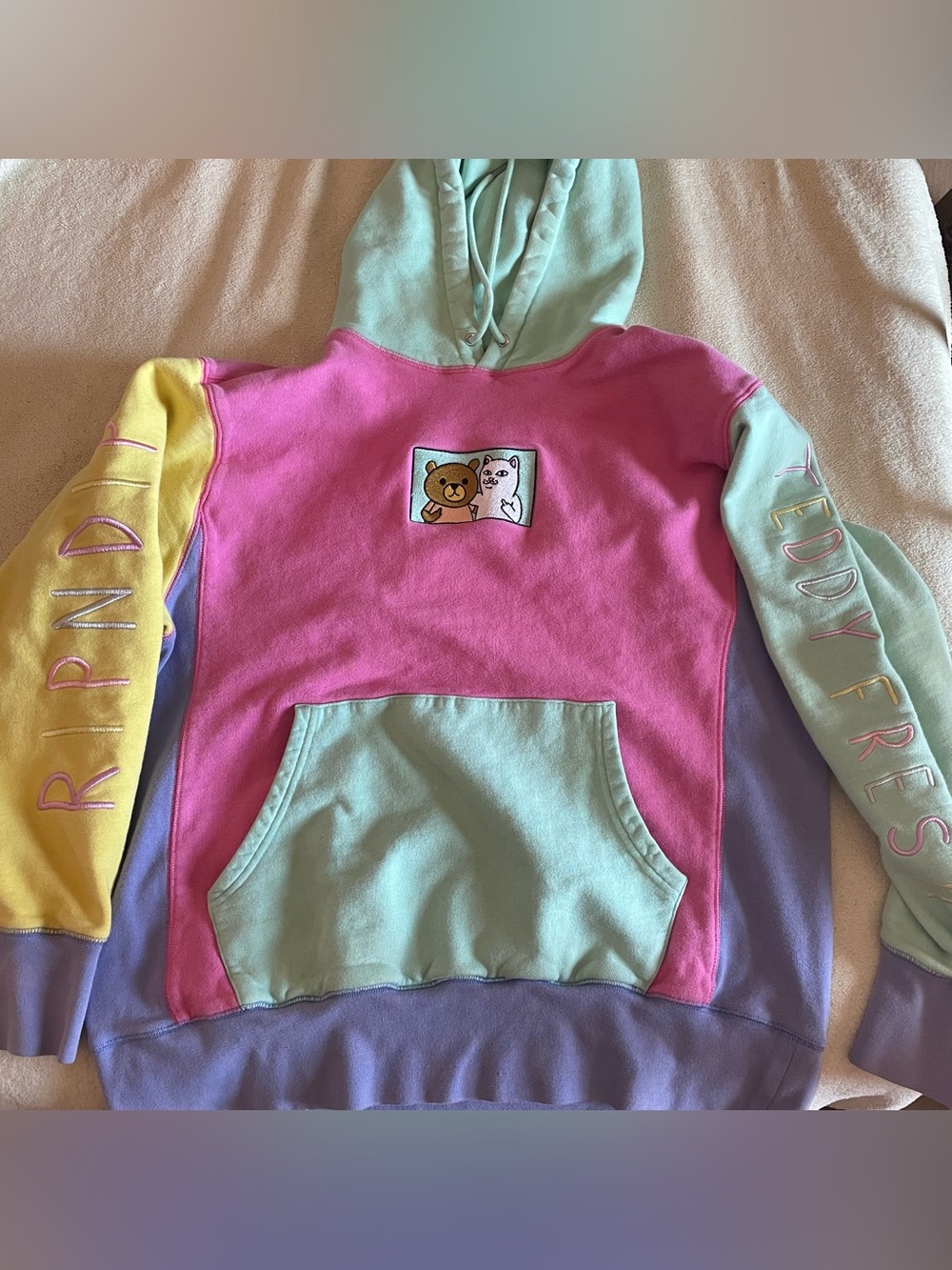 ripndip x teddy fresh hoodie
